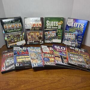 Slots Pc Games Lot of 10 phantom & IGT